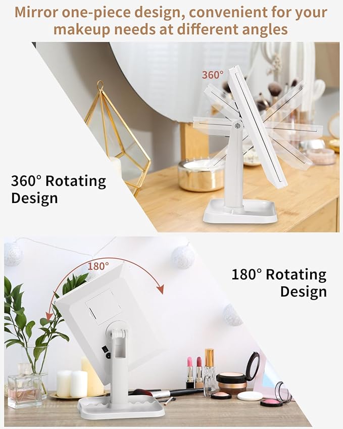 Espejo de Aumento con LED 4 en 1 Ledflect
