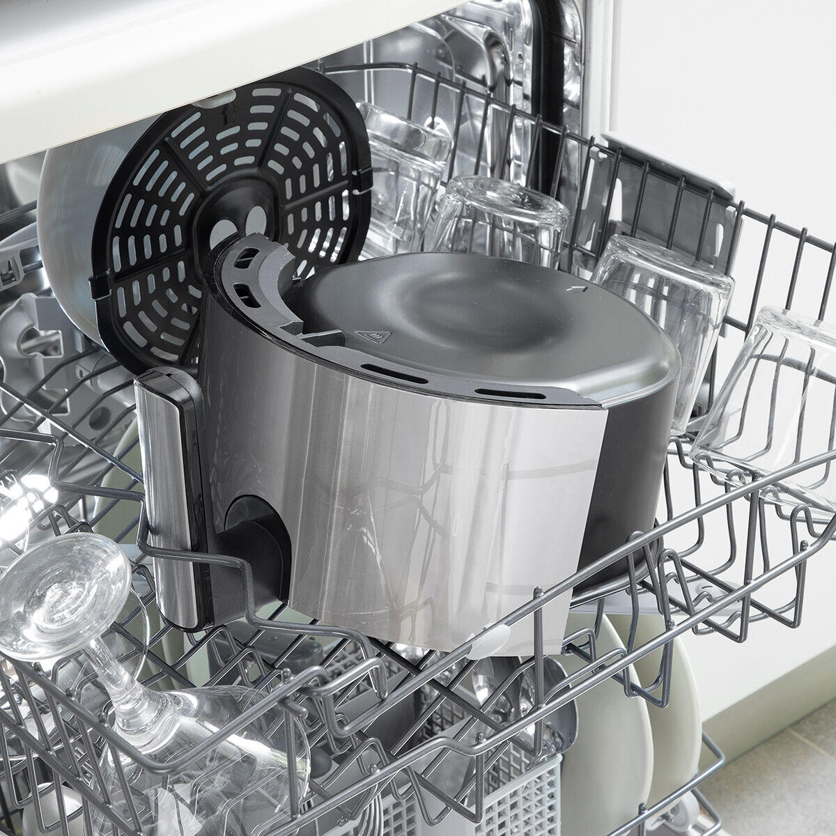 Freidora de Aire Fryinn 3500 Negro 1400 W 3,5 L Acero Inoxidable