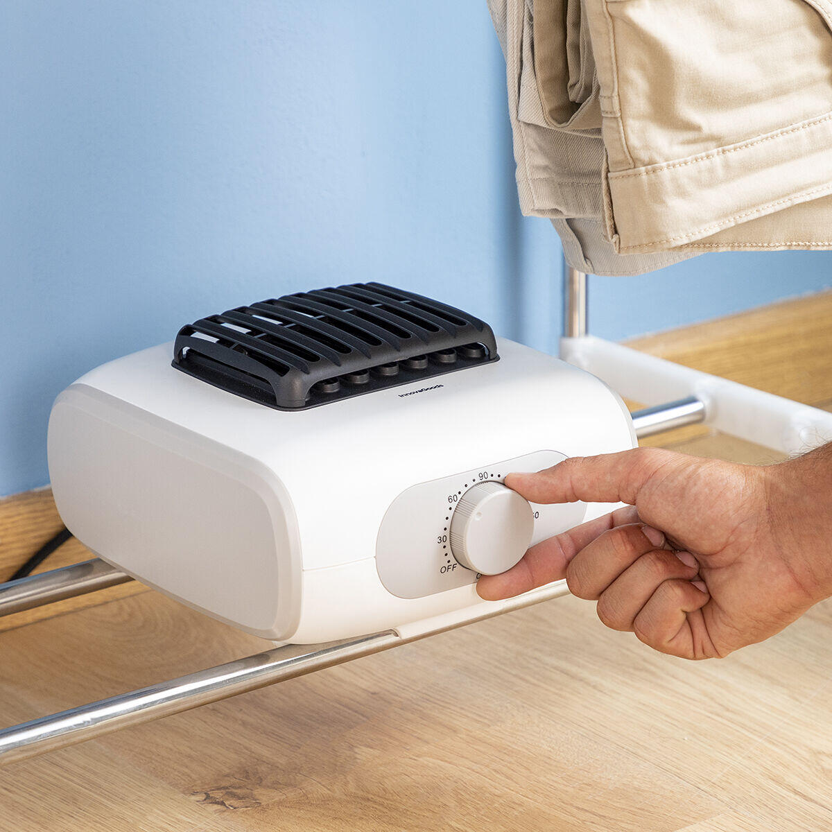 Secadora Eléctrica Portátil de 2 Alturas Dupledry Blue 1200 W