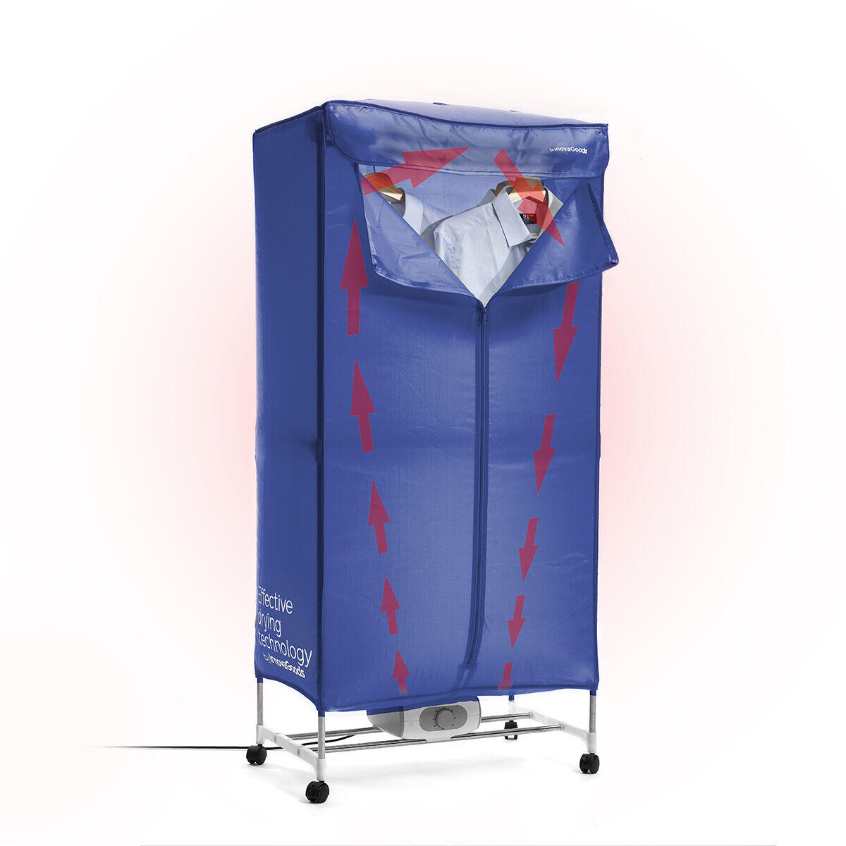 Secadora Eléctrica Portátil de 2 Alturas Dupledry Blue 1200 W