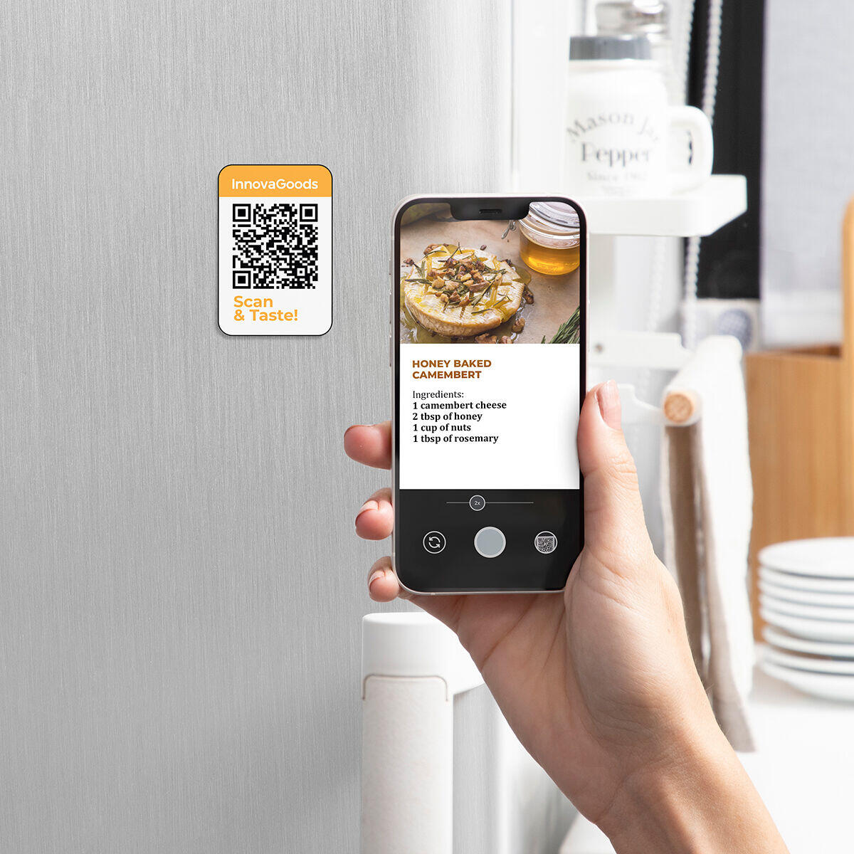 Freidora de Aire Fryinn 3500 Negro 1400 W 3,5 L Acero Inoxidable